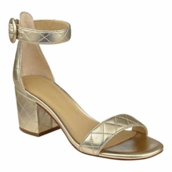 marc fisher gold sandals